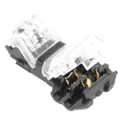 EPCOM POWERLINE TCON2 Conector T / 2 Contactos / Extracción Sin Corte / 0.35 a 0.75 mm² / Diámetro Máx 2.1 mm / Transparente con Negro - Img 4