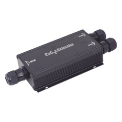 EPCOM POWERLINE TT-2003EX-POE Extensor PoE Gigabit / Alcance 200 m (656.2 ft) / IP66 / 60 W Total / 2 Puertos de Salida PoE / Sin Fuente Adicional