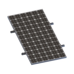 EPCOM POWERLINE VEKTORMINIKIT1X1 Kit De Minirieles Para Panel Solar Arreglo 1X1 Para Instalacion Plano En Lamina