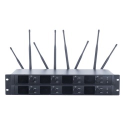 EPCOM PROAUDIO EP-598U Receptor InalambricoÂ | 8 Canales | Transmision Digital U-Band 540-690 MHz | Modulacion PI/4-DQPSK | Pantalla TFT-LCD 2.2" | Salida Balanceada y Desbalanceada |Â Encripcion de A