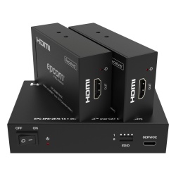 EPCOM PROAUDIO EPC-SPB12E70 Splitter HDMI / 1x2 / 4K@60Hz a 60 m (197 ft) / 4K@30Hz a 70 m (230 ft) / Extensión Cat6 / Salida Loop / EDID / HDCP 2.2 / PoC