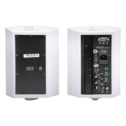 EPCOM PROAUDIO SF-775AW Altavoces Amplificada de Montaje en Pared 5"+1.5" | RMS 20W@8ohms y Pasivo 20W | Material ABS | Reja Metalica | Bracket de Metal | Color Blanco - Img 3