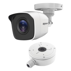 EPCOM PROFESSIONAL B8-TURBO-G2W/AX KIT de Bala TURBOHD 2 Megapixel (1080p) + Caja de Conexion / Exterior IP66 / TVI-AHD-CVI-CVBS