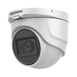 EPCOM PROFESSIONAL E50-TURBO-G2/A AUDIO POR COAXITRON / Turret TURBOHD 5 Megapixel / Angulo de vision 85.5Â° / Lente 2.8 mm / 30 mts IR EXIR / Exterior IP67 / 4 Tecnologias / dWDR