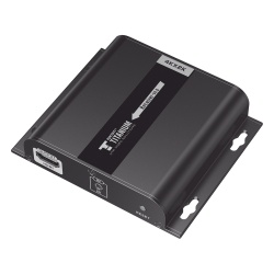 EPCOM TITANIUM TT683-4.0-RX Receptor Compatible para Kits TT683-4.0 / Resolucion 4K@30Hz / Cat 5e/6 / Distancia de 120 m / Control IR / Soporta HDbitT/ Compatible con Switch Gigabit.