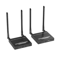 EPCOM TITANIUM TT699KVM Kit Extensor Inalambrico | 4K@60Hz | Transmision hasta 50m | Transferencia IR | Emparejamiento SSID