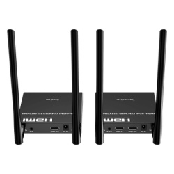 EPCOM TITANIUM TT699KVMV20 Extensor Inalambrico HDMI| Con KVM | 4K@60Hz 4096x2160 | Tecnologia ipcolor | Banda 5G 5.18-5.24 GHz | Distancia 50 m | Conexion de Hasta 1 a 4 - Img 3