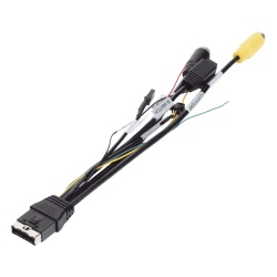 EPCOM XMRIPCADAPTER Cable adaptador / posibilita la inclusion de un canal IP incorpora salida de video conector tipo aviacion 4 pines y datos RS485 / compatible con modelo XMR406NAHD