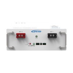 EPEVER LFP100EP51.2 Bateria de Litio LiFePO4 51.2Vcc 5.12Kwh Rack 4UR para Montaje en Rack