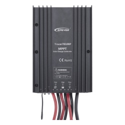 EPEVER TRACER7810BP Controlador Solar MPPT 30A 12/24V Maximo Voltaje de Circuito Abierto Voc 100Vcc Configurable para Baterias de Litio