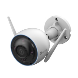 EZVIZ CS-H3-2K Bala WiFi / 3 Megapixel (2K) / Deteccion humana / Deteccion De Vehiculo / Alertas de Voz Personalizables / Sirena / Luz Parpadeante / Colores en Oscuridad / Micro SD / Uso En Exterior