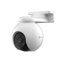 EZVIZ CS-H8-2K Cámara PT WiFi / 3 Megapixel (2K) / Detección humana / Sirena / Luz Parpadeante / audio de Dos Vías / Colores en Oscuridad / Autoseguimiento / Micro SD / Preset / Exterior