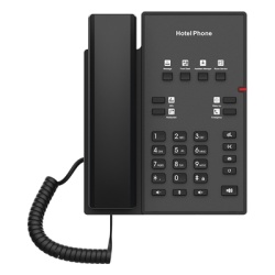 FANVIL H1 Telefono IP para Hoteleria profesional con 8 teclas programables para servicio rapido plantilla personalizable con PoE