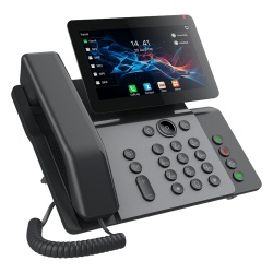 FANVIL V66 Telefono IP Empresarial V66 Prime Pantalla Tactil Color 7 Pulgadas Audio HD Opus Video 1080p Wi-Fi 6 Bluetooth 5.4 20 Lineas SIP 6-Way Conference PoE Material Antibacterial - Img 3
