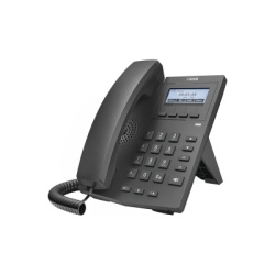 FANVIL X1FP Telefono IP empresarial para 2 lineas SIP con pantalla LCD 128 x 48 Px y conferencia de 3 vias PoE