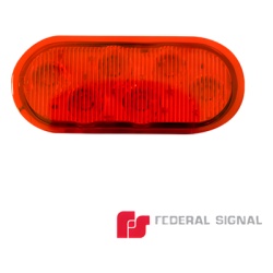 FEDERAL SIGNAL 360-401-04 Luz perimetral serie 3K-LED en color rojo