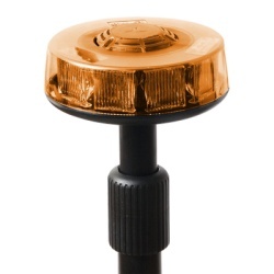FEDERAL SIGNAL CO-400-A Luz telescopica trasera ambar con mastil de 3 secciones 15 LEDs en tecnologia SOLARIS