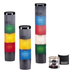 FEDERAL SIGNAL INDUSTRIAL LSH-120 Sirena Piezoeléctrica Industrial / 120 Vac / 77-87 dBA Ajustable / Diseño Modular / Certificación CSA