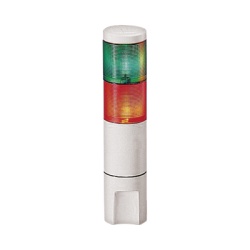 FEDERAL SIGNAL INDUSTRIAL MSL2-120-GR Indicador de estado LED MicroStat 2 niveles UL y cUL 120Vca verde rojo