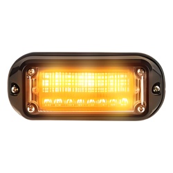 FEDERAL SIGNAL VPX-80-22 Luz auxiliar Viper EXT de 8 LEDs color ambar