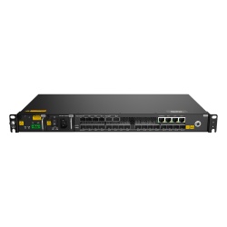 FIBERHOME AN6001-GF16 OLT Mini Box / 16 Puertos Agile-PON / 4 x 10GE/25GE + 2 x 10GE Uplink / 2048 ONUs / 1U / Soporte GPON-XG-PON-XGS-PON / Proteccion Tipo B/C / Alimentacion AC-DC Dual / -40 a 55 C
