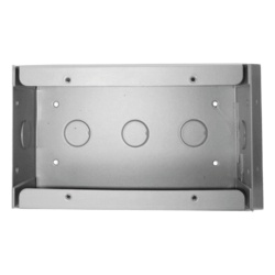 FIRE-LITE SBB3 Caja de montaje en superficie de 3 gangs para anunciadores remotos LCD-80F y FDU-80