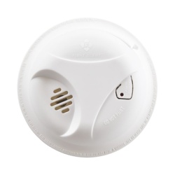 FIRST ALERT 1039796 Detector de Humo Autonomo No Requiere Panel Con Boton para Silenciar Sensor por Ionizacion