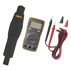 FLUKE FLUKE-107ESP Multimetro Digital de Tamano Compacto Para Medicion de Corriente y Tension Uso con Voltaje Maximo de 600 V Pantalla LED Retroiluminada - Img 2