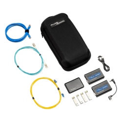 FLUKE NETWORKS FMC-10G Probador de fibra para LinkIQ de 1 Gb/s y 10 Gb/s / Ping y Diagnostico Switch / Bolsa de Transporte