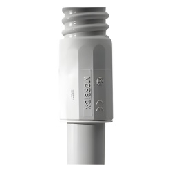 GEWISS DX-43-425 Conector (Racor) de tuberia rigida a tuberia flexible PVC Auto-Extinguible 25 mm IP65