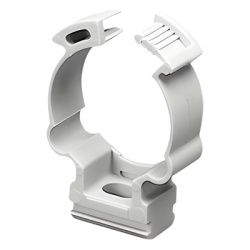 GEWISS GW-50-605 Soporte de collar (Abrazadera) PVC Auto-extinguible cerrado para tuberia de 16 mm