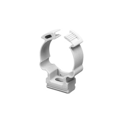 GEWISS GW-50-630 Soporte de collar (Abrazadera) PVC Auto-extinguible cerrado para tuberia de 40 mm