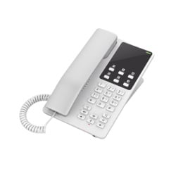 GRANDSTREAM GHP620W Telefono IP Hotelero Wi-Fi 2 lineas SIP con 2 cuentas codec Opus IPV4/IPV6 color blanco con gestion en la nube GDMS