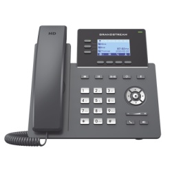 GRANDSTREAM GRP2603 Telefono IP Grado Operador 3 lineas SIP con 6 cuentas puertos Gigabit codec Opus IPV4/IPV6 con gestion en la nube GDMS