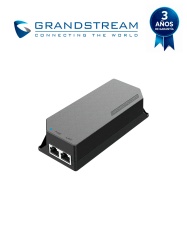 GRANDSTREAM GS-POE30W-MG - Inyector PoE Gigabit/ Presupuesto PoE 30W/ Compatible con Equipos que Cuenten con Estándar IEEE802.3 AF&AT/ Puertos 2.5G y 10G/ Plug-and-Play/ Alimentación 100-240VAC