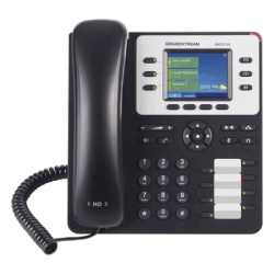 GRANDSTREAM GXP-2130 Telefono IP Empresarial de 3 Lineas con 4 teclas de funcion 8 teclas de extension BLF y conferencia de 4 vias. PoE