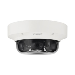 HANWHA VISION PNM-8082VT Camara IP Multisensor 6MP ( 3 Sensores de 2MP) WDR 150 DB Lente Motorizado 3 - 6 MM / HPOE / IP66 / IK10 / NEMA 4X