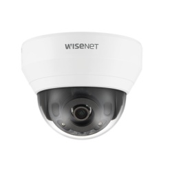 HANWHA VISION QND-6022R Camara IP Tipo Domo Interior 2 Megapixel / Lente 4mm / IR 20M / WDR 120db / H.265 & WiseStream / Microfono Interconstruido
