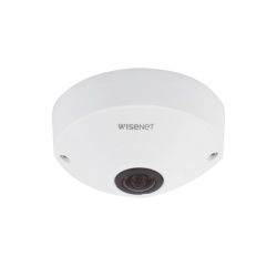HANWHA VISION QNF-8010 Camara IP Fish Eye Interior 6 Megapixel / WDR 120dB / PTZ Digital 8X / Video Analiticos / MicroSD / H.265