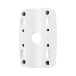HANWHA VISION SBP-300PMW1 Adaptador de poste compatible con SBP-300WMW1 para usarse con domos fijos y PTZ samsung