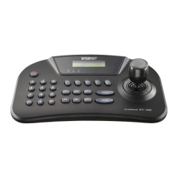 HANWHA VISION SPC-1010 Controlador PTZ RS-485 de hasta 255 domos joystick de 3 ejes