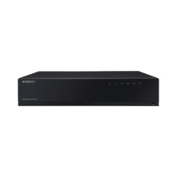 HANWHA VISION WRN-1610S-8TB NVR de 12 Megapixel sistema operativo Ubuntu Linux / Hasta 16 canales / 8TB Incluidos / 16 puertos PoE+ / H.265 & WiseStream / E/S de alarma / Incluye 1 Licencia de 4 canal