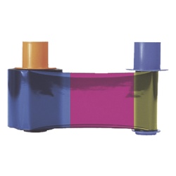 HID 084921 Ribbon Full Color YMCK 750 Imagenes para HDP6600