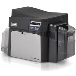 HID 52100 Impresora de Tarjetas ID FARGO DTC4250e / Dye Sublimation y Transferencia Termica de Resina / Resolucion 300 dpi / Seguridad AES-256 / Interfaz USB 2.0 y Ethernet / Capacidad de Tarjeta de E