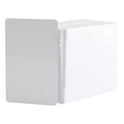 HID 81759 Paquete de 500 Tarjetas UltraCard 10 mil Adhesivas Imprimibles por un solo lado / Para pegar sobre tarjetas/ CR79