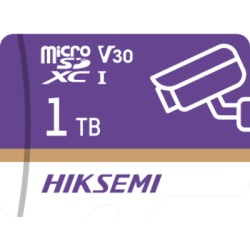 HIKSEMI by HIKVISION HS-TF-P1/1TB/GUARDPRO Tarjeta Micro SD para Videovigilancia / Clase 10 / 3D TLC NAND / S.M.A.R.T. / Bloqueo Lectura-Escritura / -25°C a 85°C / 88 MB/s