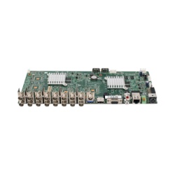 HIKVISION 200205898 Tarjeta Principal de Reemplazo / DVR 16 Canales / SATA III / IP y Analógico / Disipador Térmico