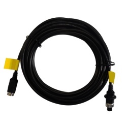 HIKVISION AE-MC0201-20 Cable Extensor de Video y Audio de 12 Metros / Conector Tipo Aviacion / Compatible con Camara TURBO Movil HIKVISION