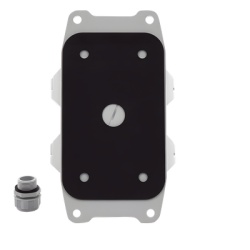 HIKVISION DS-1604ZJ-BOX Soporte de Pared para Domo PTZ / Aleación de Aluminio / IP66 / 2.15 kg / 395.5 x 281.2 x 170.7 mm - Img 4