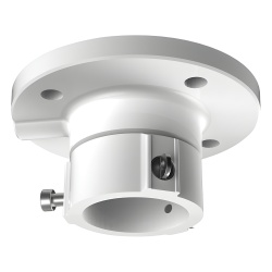 HIKVISION DS-1663ZJ Montaje de Techo para Domo PTZ / Aleación de Aluminio / Diámetro 116.5 mm / Peso 380 g / Color Blanco